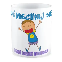 Kubek na DZIEŃ DZIECKA Uśmiechnij się dziś dzień dziecka