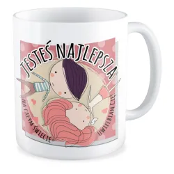 Kubek MIŁOSNY na WALENTYNKI Jesteś najlepsza na świecie