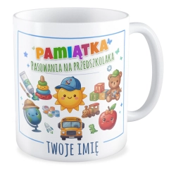 Kubek z IMIENIEM PASOWANIE Na przedszkolaka