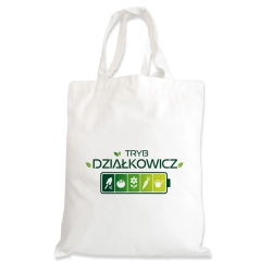 Torba na zakupy OGRÓD DZIAŁKA Tryb działkowicz dla Działkowca