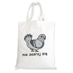 Torba na zakupy ZABAWNA śmieszna Nie zesraj się