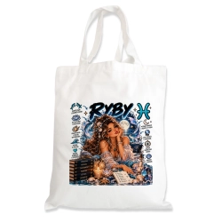 Torba na zakupy URODZINY zodiak RYBY dla Niej KOBIETA