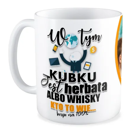 FOTO Kubek biały 330ml KORPO