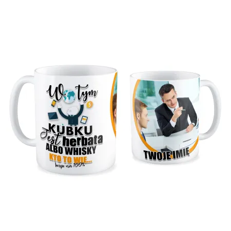 FOTO Kubek biały 330ml KORPO