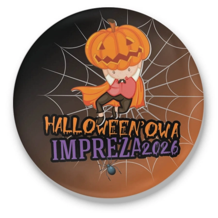 Przypinka na HALLOWEEN Halloween'owa impreza 2026