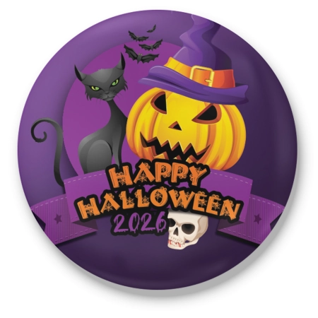 Przypinka na HALLOWEEN Happy 2026