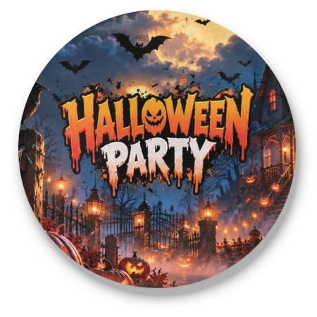 Przypinka na HALLOWEEN Party