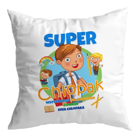 Poduszka dla CHŁOPAKA Super chłopak
