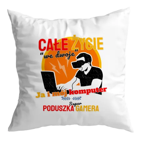 Poduszka dla gracza GAMER Ja i mój komputer
