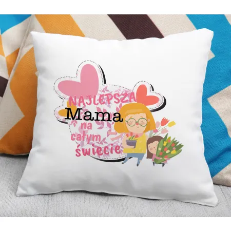 Poduszka na DZIEŃ MATKI Najlepsza Mama na całym świecie