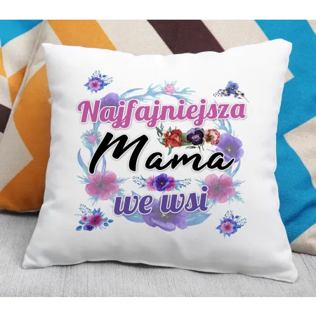 Poduszka na DZIEŃ MATKI Najwspanialsza Mama we wsi