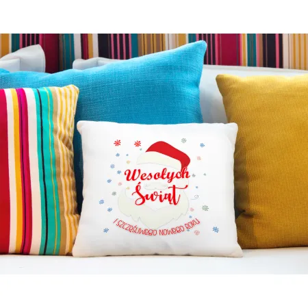 Poduszka BOŻE NARODZENIE Wesołych Świąt