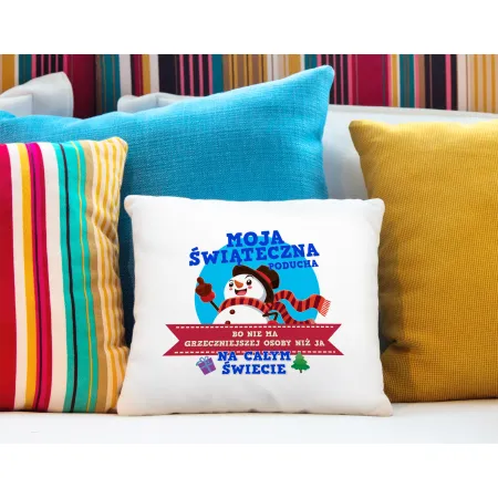 Poduszka BOŻE NARODZENIE Moja świąteczna poducha