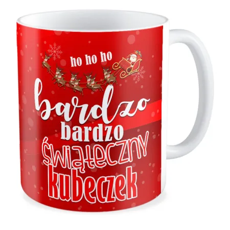 Kubek BOŻE NARODZENIE Bardzo bardzo świąteczny kubeczek