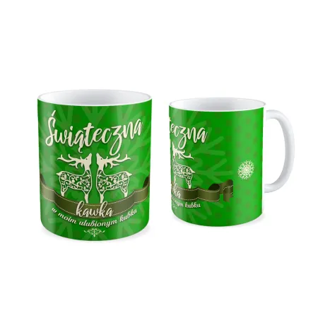 Kubek BOŻE NARODZENIE Świąteczna kawka