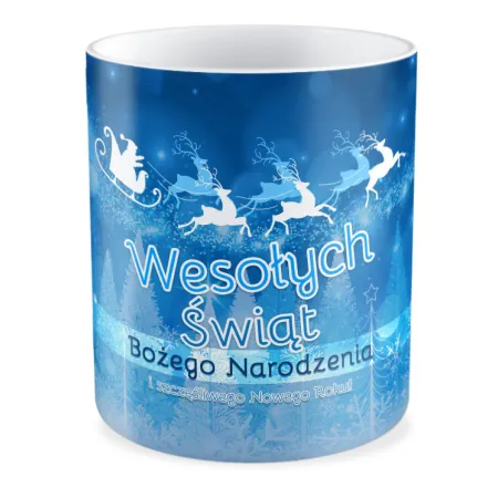 Kubek BOŻE NARODZENIE Wesołych Świąt