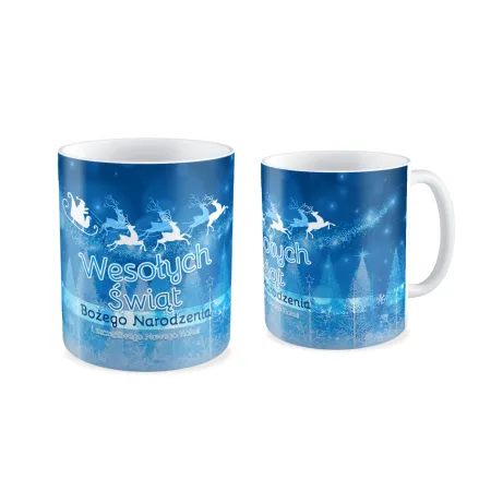 Kubek BOŻE NARODZENIE Wesołych Świąt