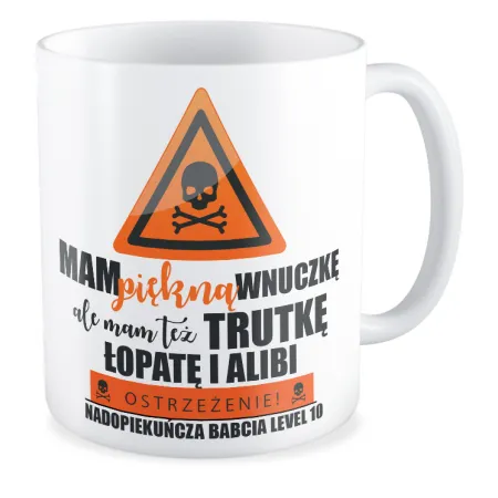 Kubek dla BABCI Mam piękną wnuczkę