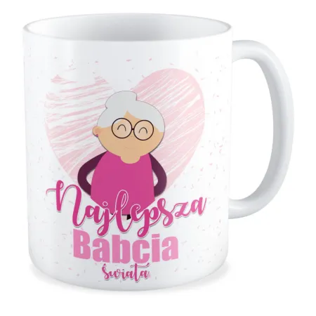Kubek dla BABCI Najlepsza Babcia świata