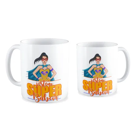 Kubek dla BABCI Jestem super Babcia