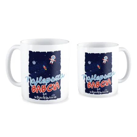 Kubek dla BABCI Najlepsza Babcia we wszechświecie