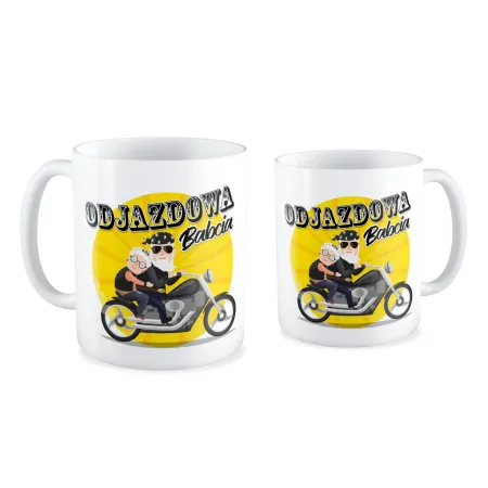 Kubek dla BABCI Odjazdowa Babcia