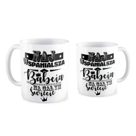 Kubek dla BABCI Najwspanialsza Babcia