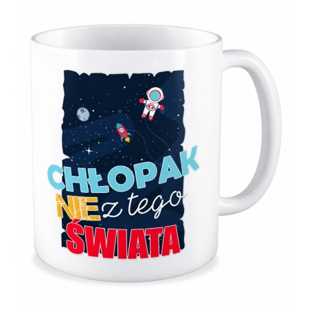 Kubek na DZIEŃ CHŁOPAKA Chłopak nie z tego świata