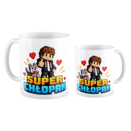 Kubek na DZIEŃ CHŁOPAKA Super Chłopak gamer gracz