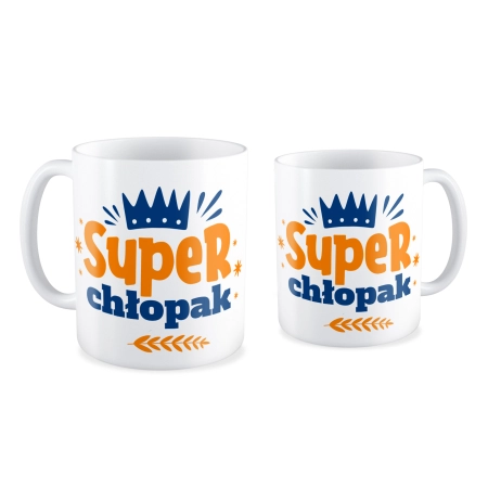 Kubek na DZIEŃ CHŁOPAKA Super chłopak