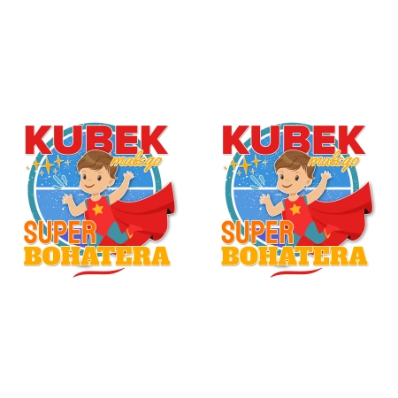 Kubek na DZIEŃ CHŁOPAKA Mały super bohater