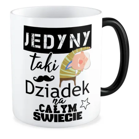 Kubek magiczny dla DZIADKA Jedyny taki na całym świecie