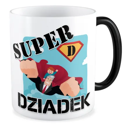 Kubek magiczny dla DZIADKA Super Dziadek