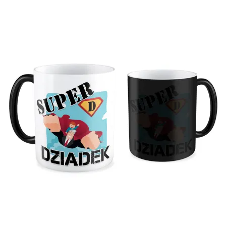 Kubek magiczny dla DZIADKA Super Dziadek
