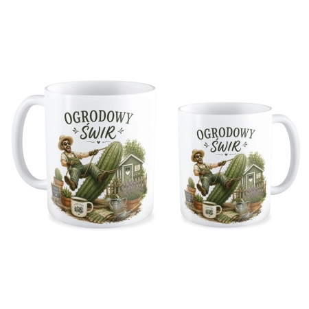 Kubek OGRÓD DZIAŁKA Ogrodowy Świr Ogrodnik