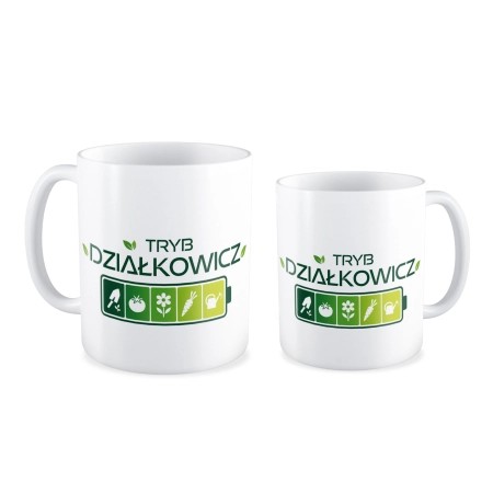Kubek OGRÓD DZIAŁKA Tryb działkowicz dla Działkowca