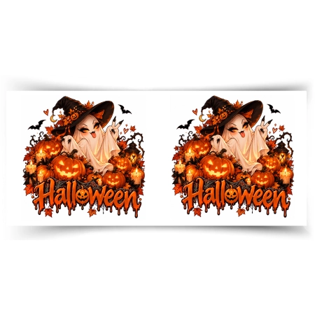 Kubek na HALLOWEEN Wiedźma czarownica dynia nietoperz