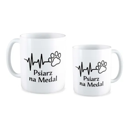 Kubek KOCHAM PIESKI Psiarz na medal