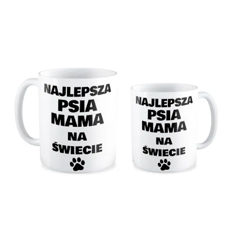 Kubek KOCHAM PIESKI Najlepsza psia Mama na świecie
