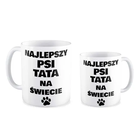 Kubek KOCHAM PIESKI Najlepsza psi Tata na świecie