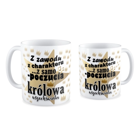 Kubek na DZIEŃ KOBIET Królowa wszechświata
