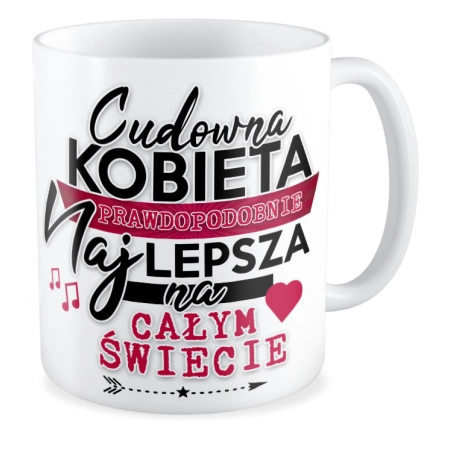 Kubek na DZIEŃ KOBIET Najlepsza na całym świecie