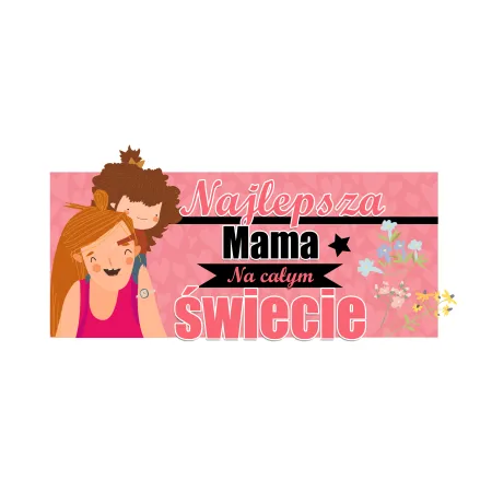 Kubek różowy na DZIEŃ MATKI Najlepsza Mama na całym świecie