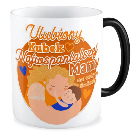 Kubek magiczny na DZIEŃ MATKI Najwspanialszej Mamy na całym świecie