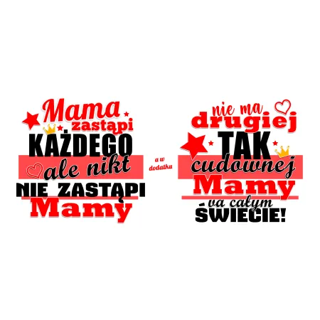 Kubek czarny na DZIEŃ MATKI Nie ma drugiej tak cudownej Mamy na świecie