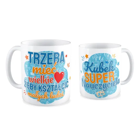 Kubek na DZIEŃ NAUCZYCIELA Super nauczyciel
