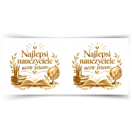 Kubek na DZIEŃ NAUCZYCIELA Najlepsi Nauczyciele uczą sercem
