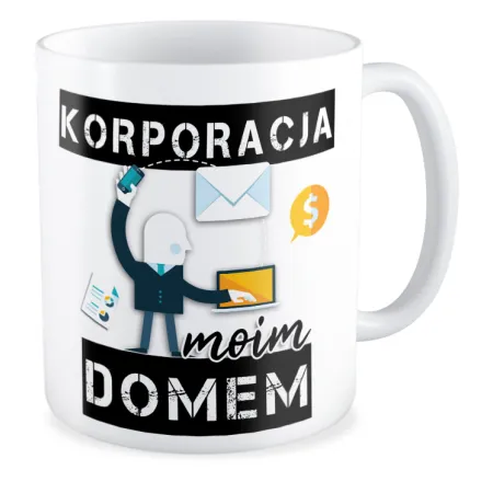 Kubek KORPO Korporacja moim domem