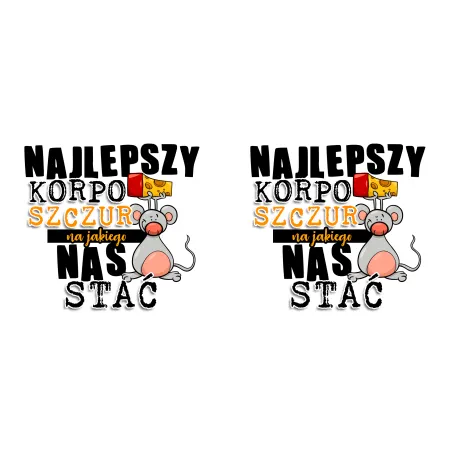 Kubek KORPO Najlepszy korpo szczur na jakiego nas stać