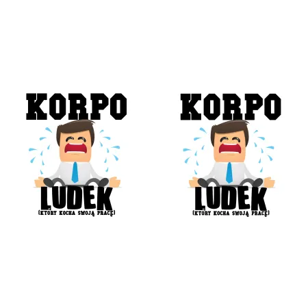 Kubek KORPO Ludek który kocha swoją pracę